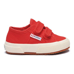 Superga - Low Cotton Velcro Sneakers | Red