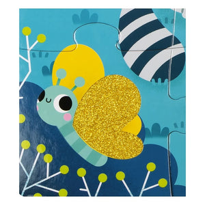 Janod - Forest Animals Sensory Puzzle, 20 Pieces