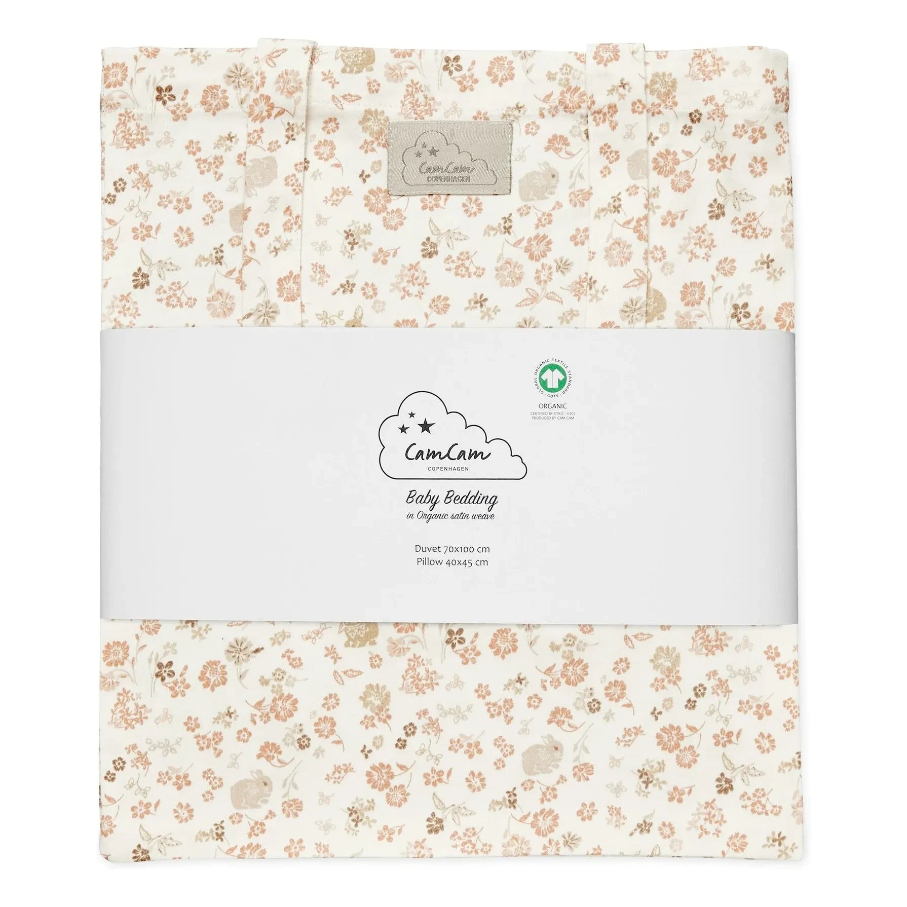 Cam Cam - Augusta Duvet Cover Set | Peach
