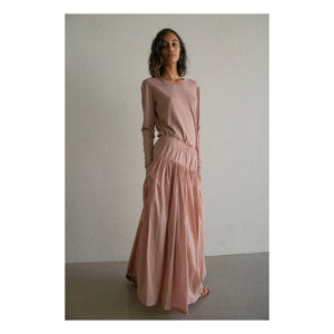 THEAVANT - Vintage Cotton Canvas Skirt | Beige