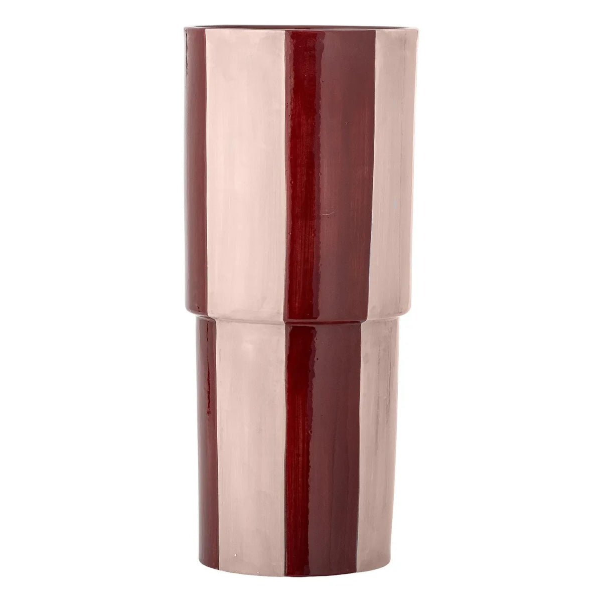 Bloomingville - Floki Stoneware Vase | Red