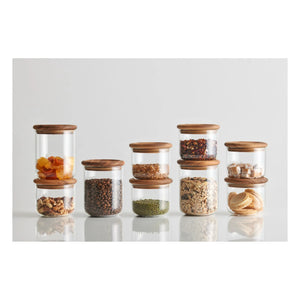 Kinto - New Glass Storage Jar - 450 ml