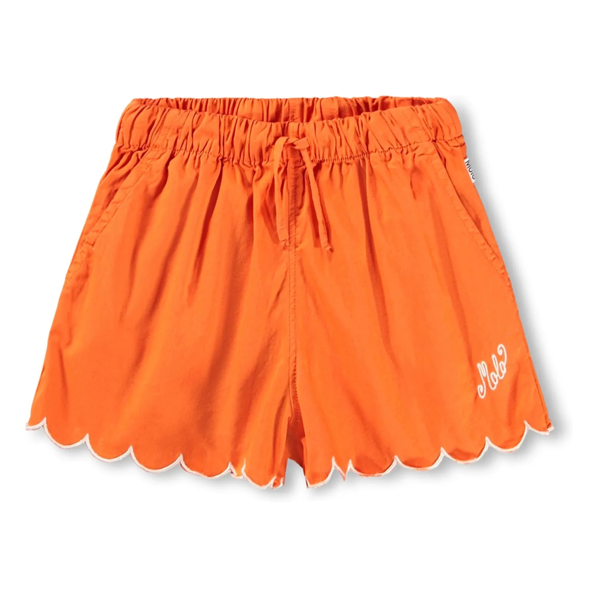 Molo - Addie Organic Cotton Shorts | Orange