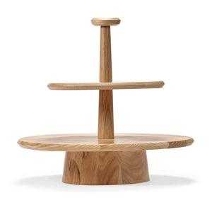 Serax - Dune Cake Plate, Kelly Wresler | Wood