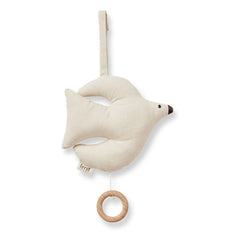Ferm Living Kids - Swif Bird Musical Mobile | White