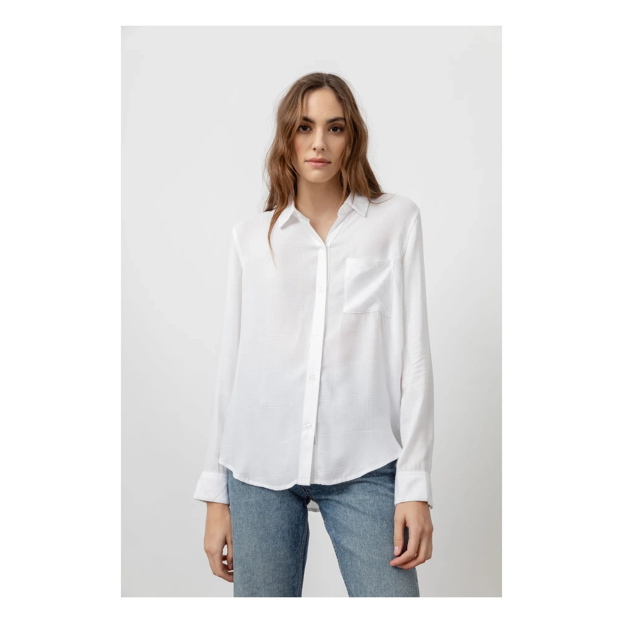 Rails - Hunter Check Shirt | Ivory