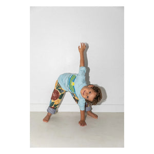 Club Trésor - Poplin Romper Pants | Yellow