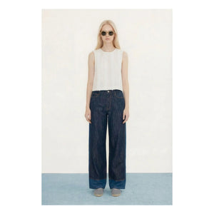 The Tiny Big Sister - Cotton Top | White