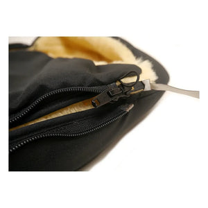 Kaiser - Premium Sheepskin Footmuff | Black