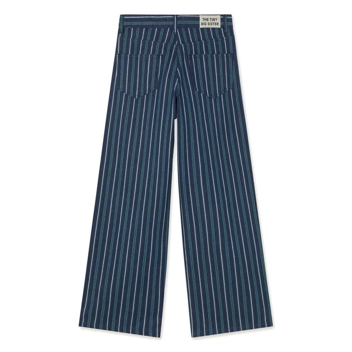 The Tiny Big Sister - Berta Striped Cotton Pants | Mavi