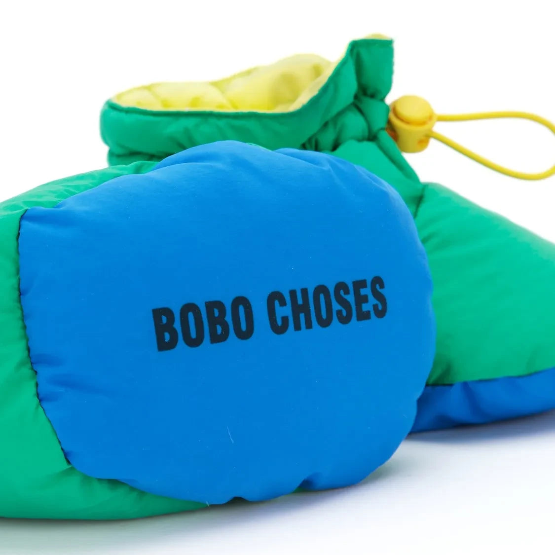 Bobo Choses - Quilted Goose Down Slippers | Green