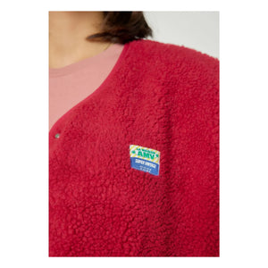 American Vintage - Hoktown Sleeveless Jacket | Magenta