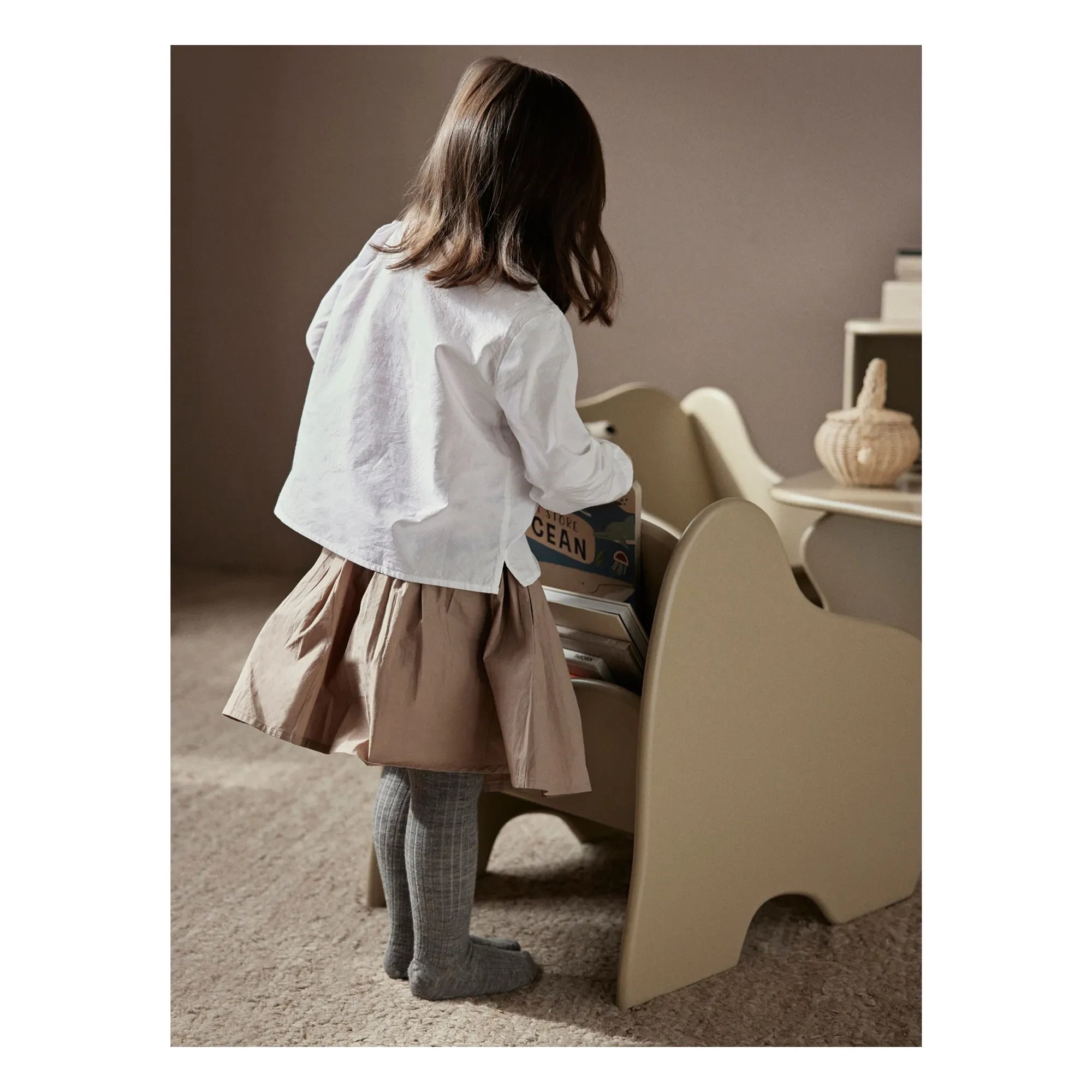 Ferm Living Kids - Gray Slope Armchair