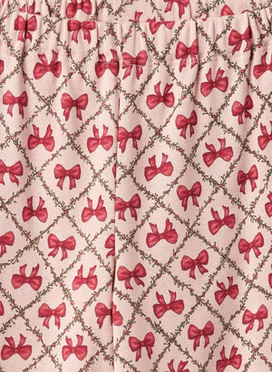 Wheat - Mila Organic Cotton Pajama Knots | Dusty Pink