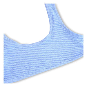 Molo - Embossed Swimwear Nola Crepe Recycled Fibres | Ice blue