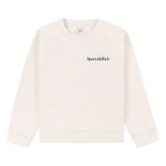 Sporty & Rich - Sweat Eat More Veggies | Cream