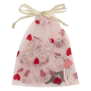 Mimi & Lula - Pink Surprise Hearts Cloth Bag