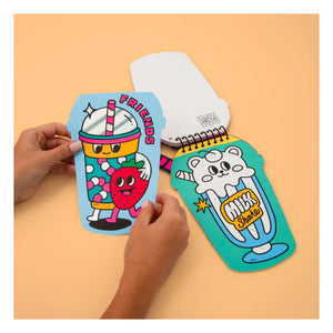 Omy - Bubble Tea Sticker Activity Book