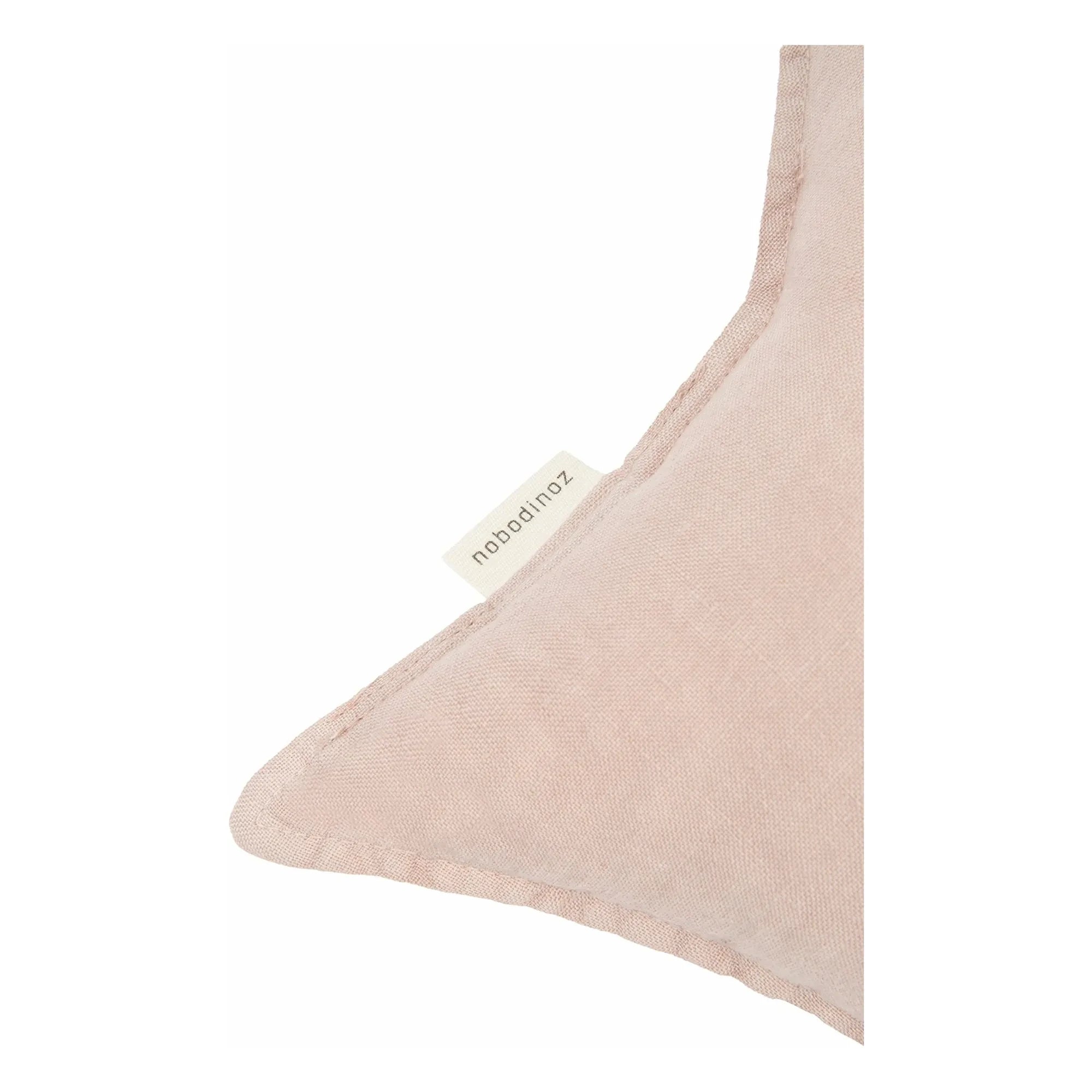 Nobodinoz - Etoile Cushion - French Linen | Light Pink