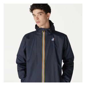 K-way - Le Vrai 3.0 Eiffel Waterproof Windbreaker - Women's Collection | Navy Blue