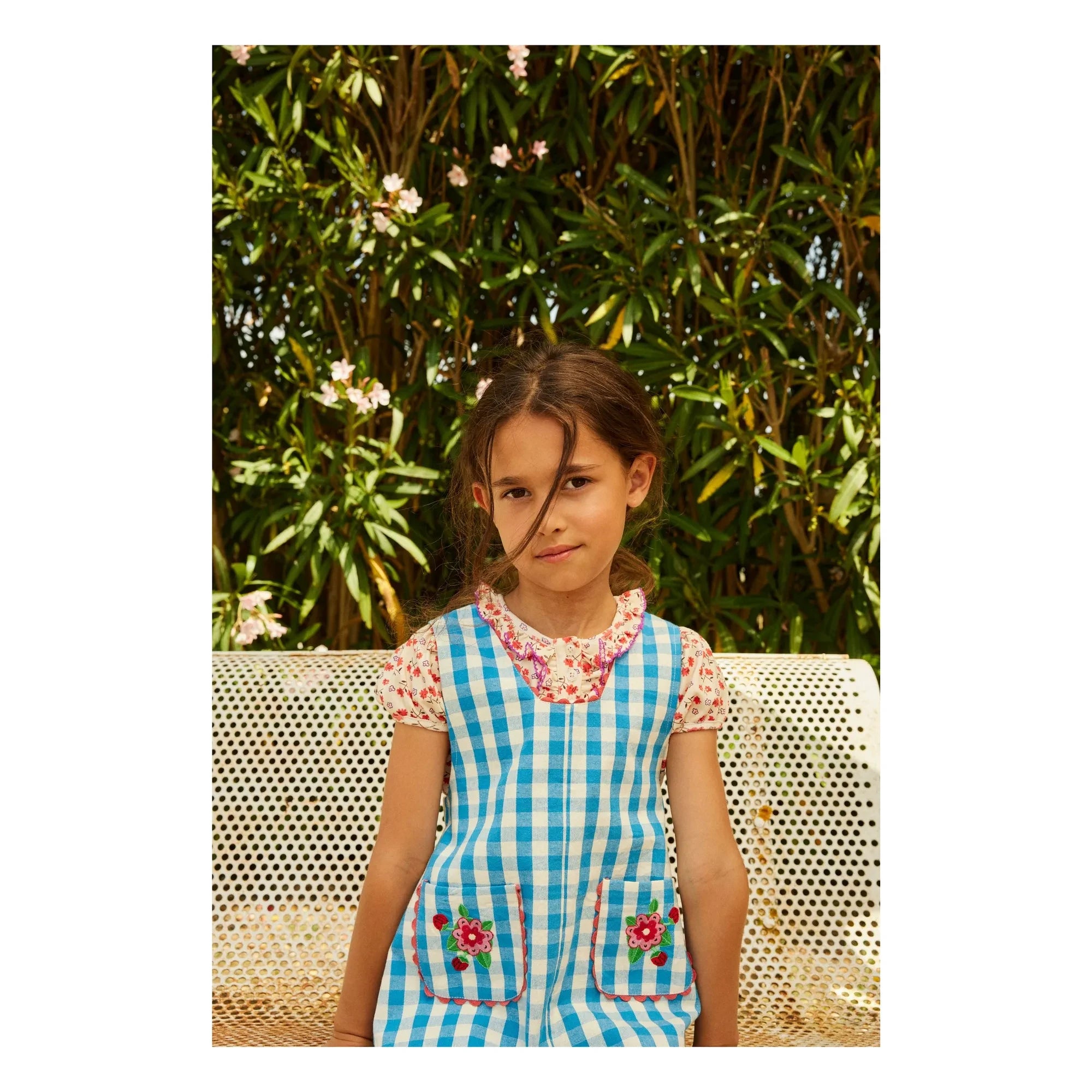 Hello Simone - Christie Vichy Dress | Blue
