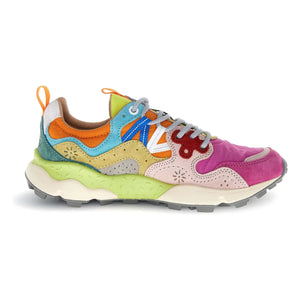 Flower Mountain - Yamano 3 Suede and Nylon Sports Shoes | Framboise