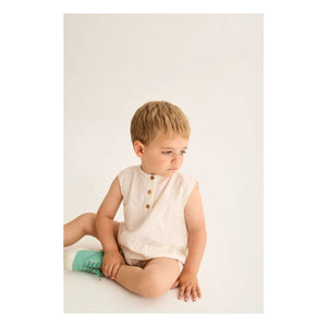 Cozmo - Milo Lin Jumpsuit | Ivory