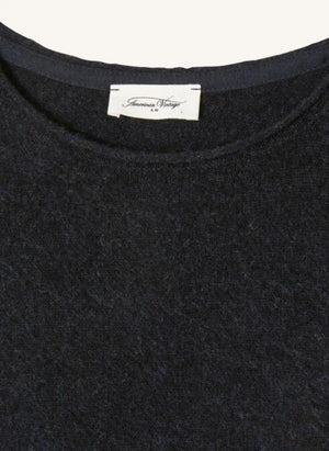 American Vintage - Ducksbay Wool and Cashmere Sweater | Navy