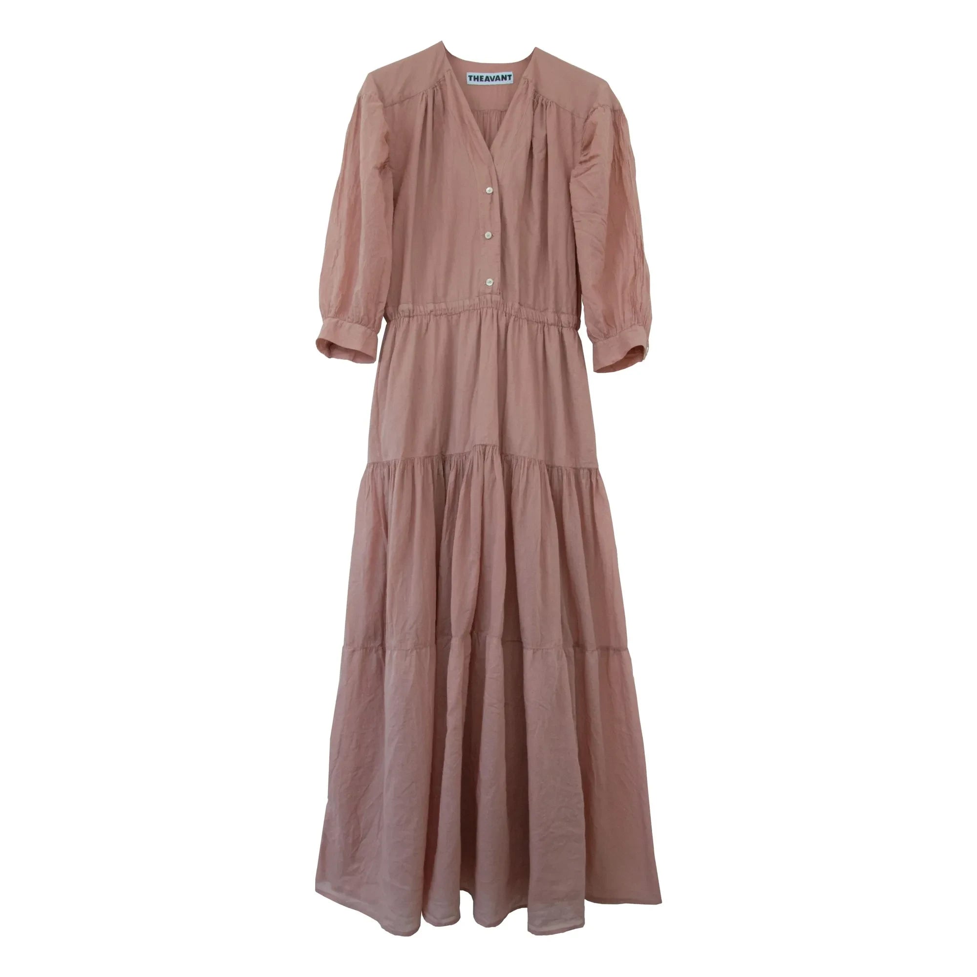 THEAVANT - Joana Cotton Voile Dress | Beige
