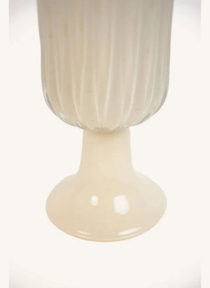 Olsson & Jensen - Tulipa Glass Vase | Off-white