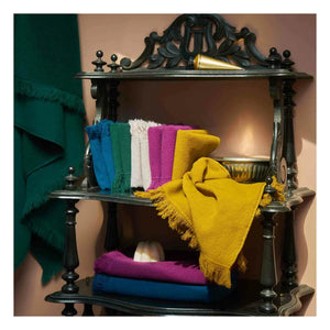 The Cherry on Top - Luna Organic Cotton Guest Towels - 2-piece Set | Gold