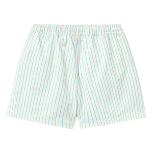 Tinycottons - Striped Swimsuit Shorts | Light Blue