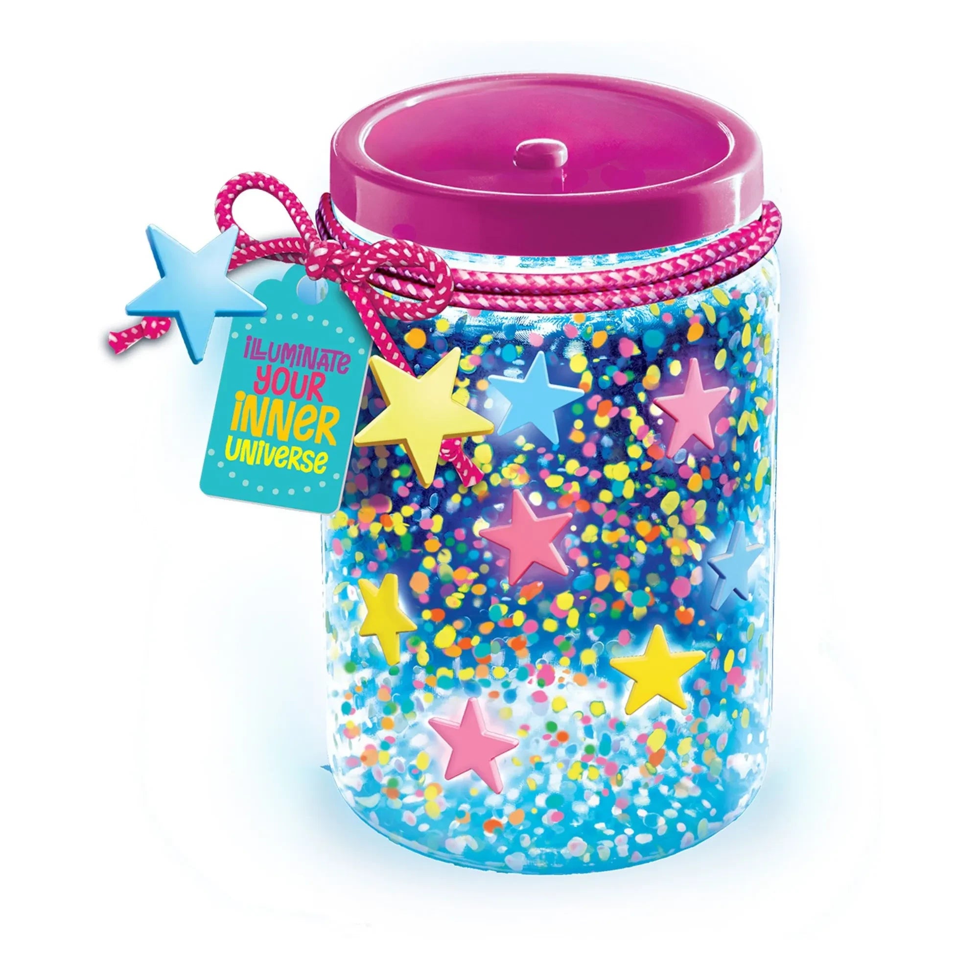 4M - Illuminated Creative Set - Galactic Light Jar