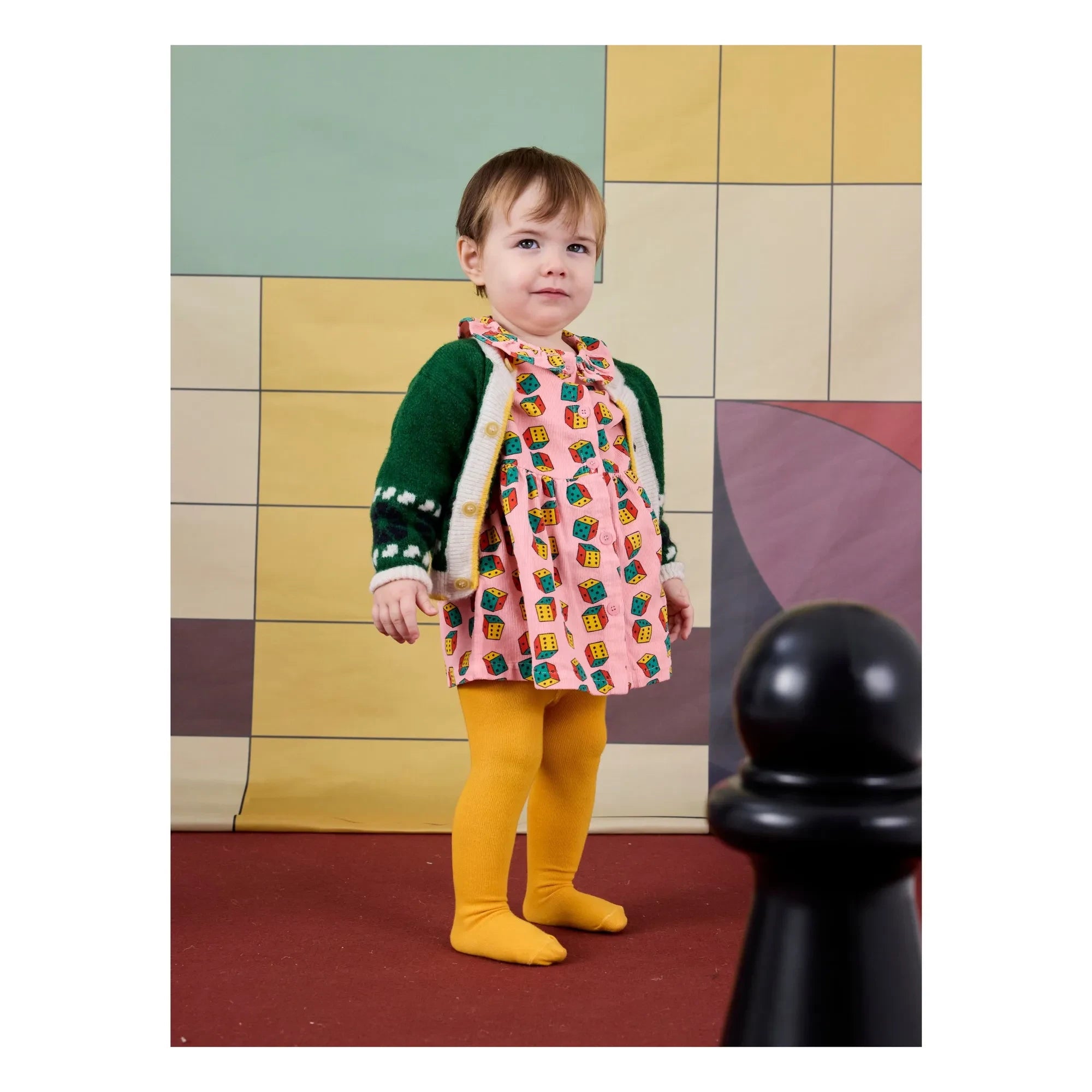 Bobo Choses - Organic Cotton Corduroy Dress | Pink