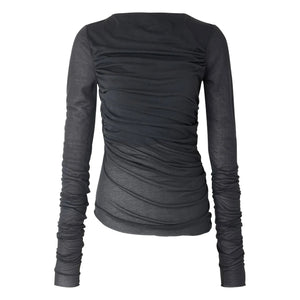 Soeur - Gaya Cotton T-Shirt | Gray Blue