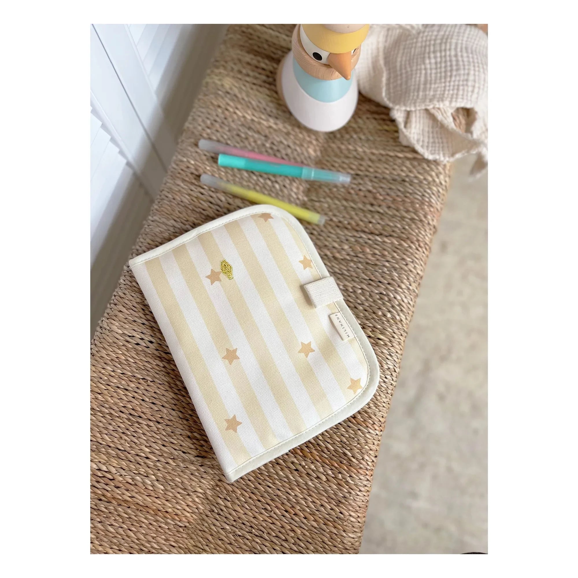 Milinane - Edgar Health Book Cover | Pale Yellow