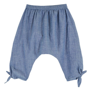 Emile et Ida - Blue Chambray Sarouel Pants