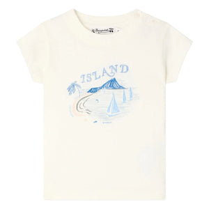 Bonpoint - Tom T-Shirt Organik pamuk | Krem
