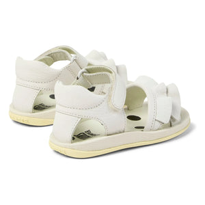 Camper - Bicho Baby Ruffle Sandals | White