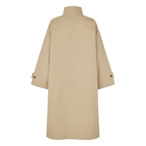 Lollys Laundry - Russi Cotton Trench Coat | Beige