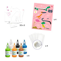 Djeco - Paper Marbling Activity Set