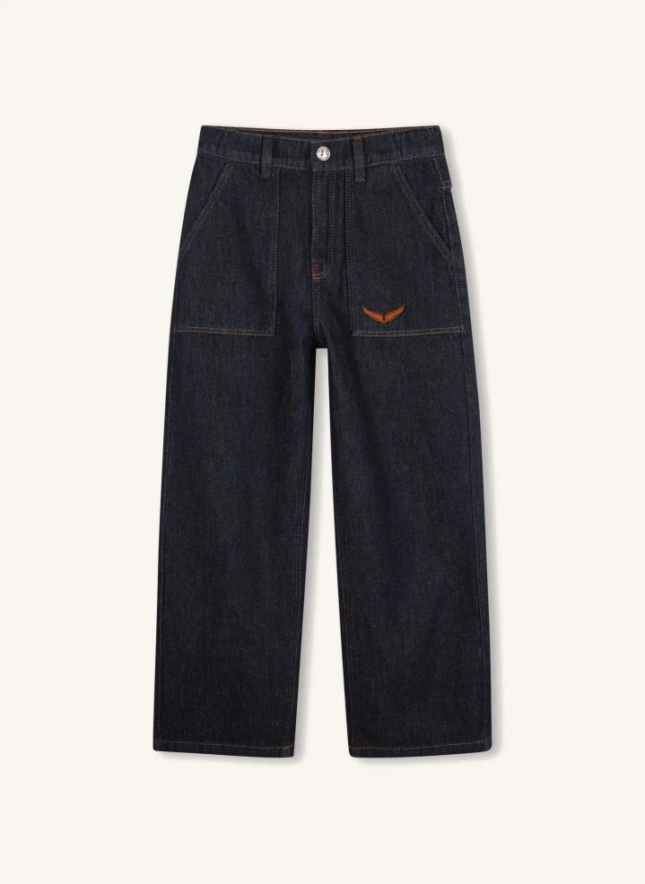Zadig & Voltaire - Margaret Wide Jean | Blue