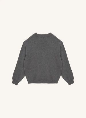 Smallable Kid - Harcourt Organic Cotton Cardigan | Grey Melange