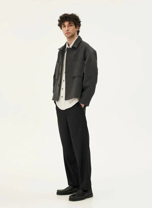 Noyoco - Holar Wool Jacket | Charcoal Gray