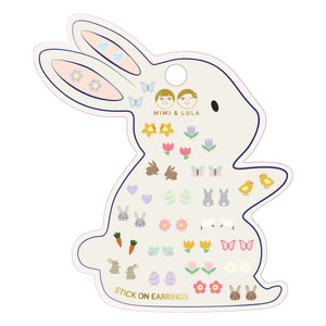 Mimi & Lula - Easter Self-Adhesive Earrings | Yellow