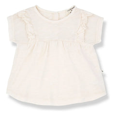 1+ in the family - Atenas Chinée Blouse | Ivory