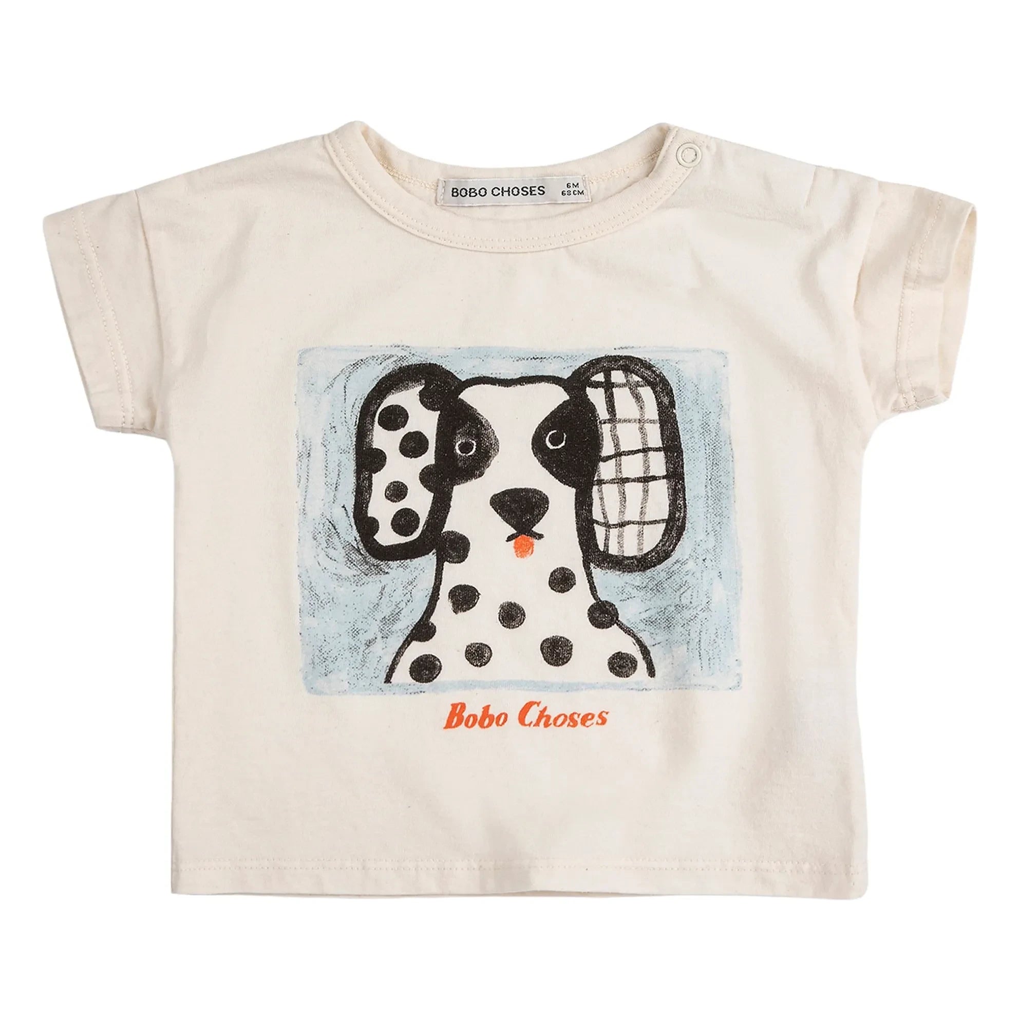 Bobo Choses - Dalmatian Organic Cotton Baby T-Shirt | Ecru