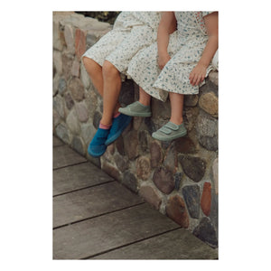 Grech & Co - Scratch Play Recycled Fiber Sneakers | Blue