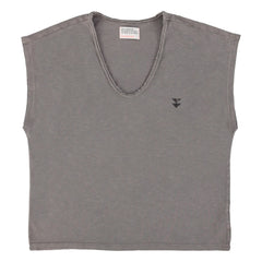 Sisters Department - Camille Cotton T-Shirt | Gray