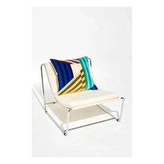 Mapoésie - Shibuya Velvet Cushion | Blue